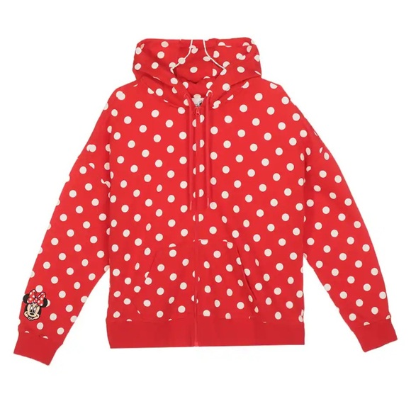 Minnie Mouse Zip Up Hoodie Sz 1x Retail $70 - Picture 1 of 6